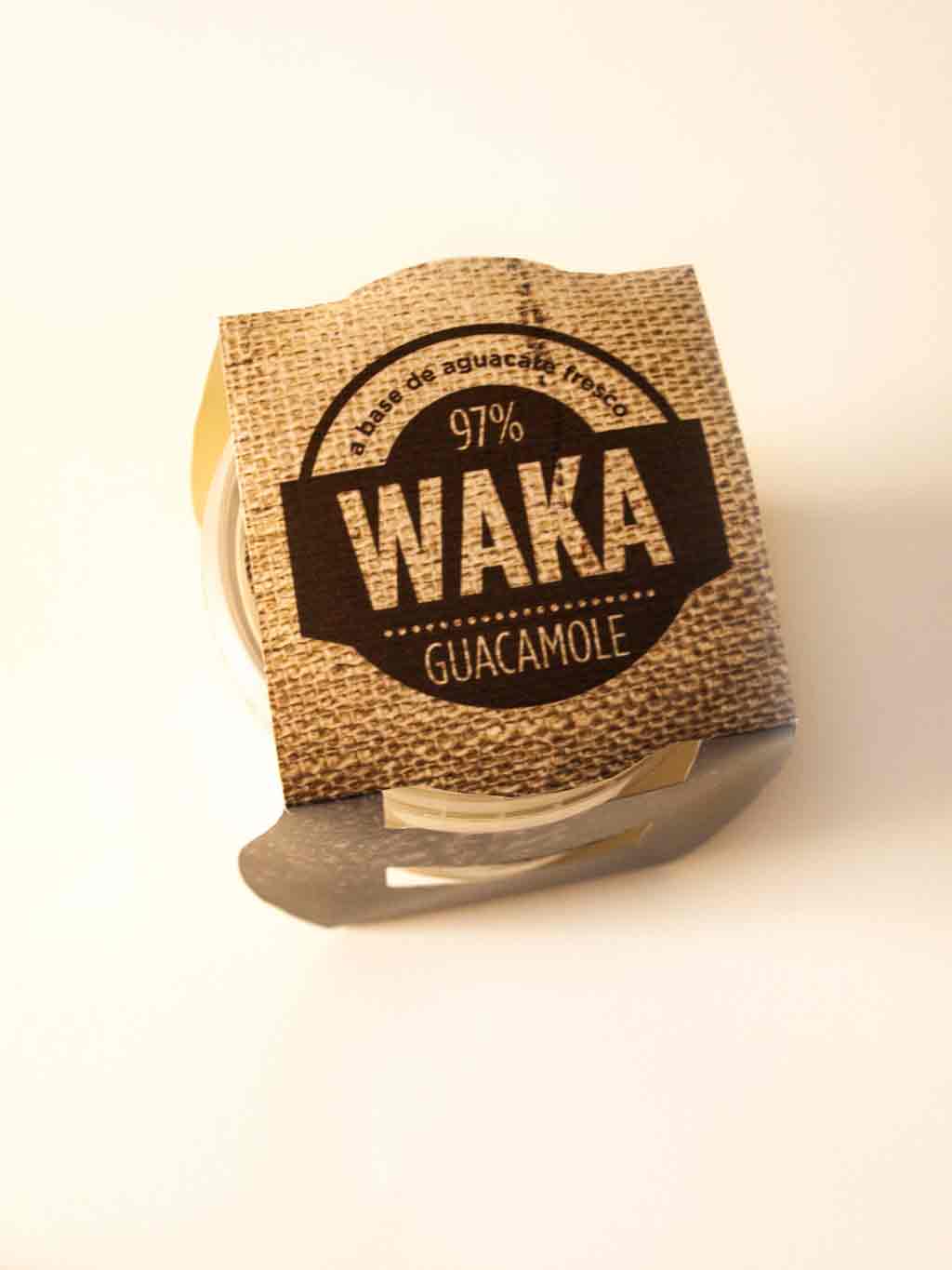Guacamole WAKA packaging planta